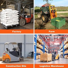 60″ Pallet Forks 4000 Lbs Clamp-On Pallet Forks With Adjustable Stabilizer Bar