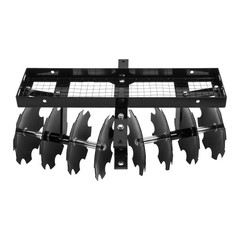Rear Disc Harrow 11″ Steel Tow For Universal Tractor Sleeve Hitch Attachment