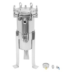 Stainless Steel Bag Filter Housing Multi Bag Filter Housing For Water Treatment