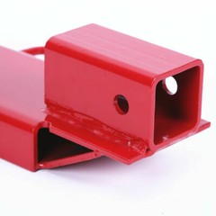 Clamp On Forklift Hitch Receiver Pallet Fork Trailer Towing Adapter 2inch Insert