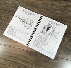 Case 300 301 310 311 312 Tractor Service Manual Parts Catalog Operators Set Shop