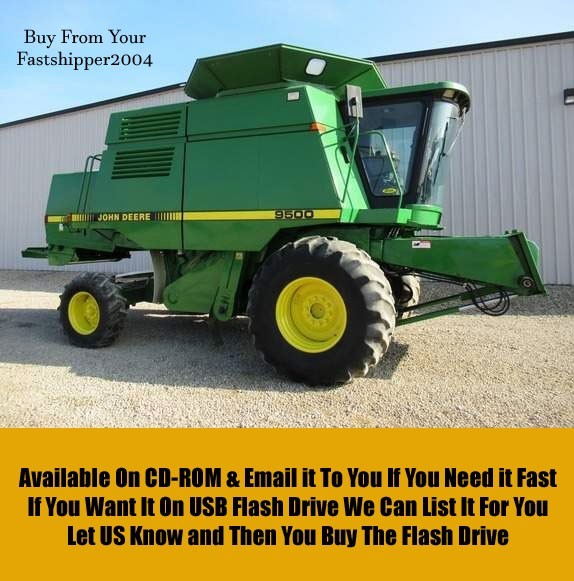 4 Service Manual JOHN DEERE 9400 9500 9600 COMBINES TM1401 TM1402 Diagnosis Test