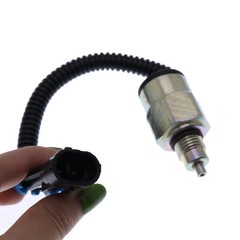 12V Spool Lock Out Solenoid Valve 87445987 for Case Skid Steer 410 420 430 435