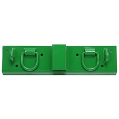 Bolt-on Grab Hooks D Rings 2″ Receiver For John Deere Tractor Compact Tractor