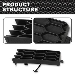 Front Bumper Grille Set Compatible with Scion xB Base 2004-2006 SC1027100