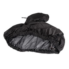 Motorcycle Waterproof Rain Seat Cover Driver Backrests FLHX Black