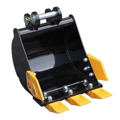 300mm Narrow Bucket Mini Excavator For Mini digger Attachments 1-2 ton 25MM Pins