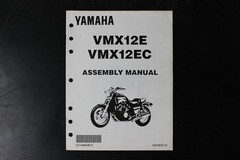 Yamaha VMX12E VMX12EC Assembly Manual OEM Motorcycle LIT-11665-08-77