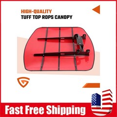 Sun Shield Tuff Top Tractor Canopy For 2″ x 2″ or 2″ x 3″ ROPS 48″ X Red NEW