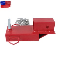 2″ Hitch Receiver Forklift Trailers Towing Adapter Pallet Forks Attachment