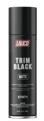LAUCO Trim Black Matte Automotive Spray Paint – 13 oz Aerosol Can for Plastic,