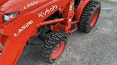 2023 KUBOTA L3302 TRACTOR WITH LA526 LOADER – 4X4 – HYDROSTATIC – LOW HR MACHINE
