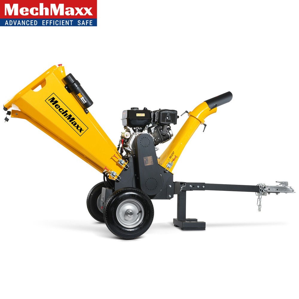 MechMaxx 5” DUCAR 420cc 15HP E-start Gasoline Engine Wood Chipper,GS1500