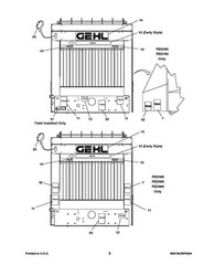 Variable Chamber Round Balers Service Parts Manual Gehl 2480 2580 26802 780 2880