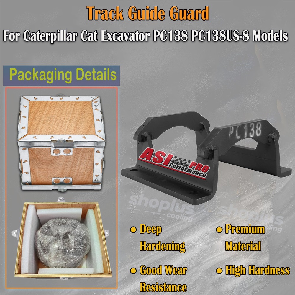 Track Guide Guard For Caterpillar Cat Excavator PC138 PC138-8 Models