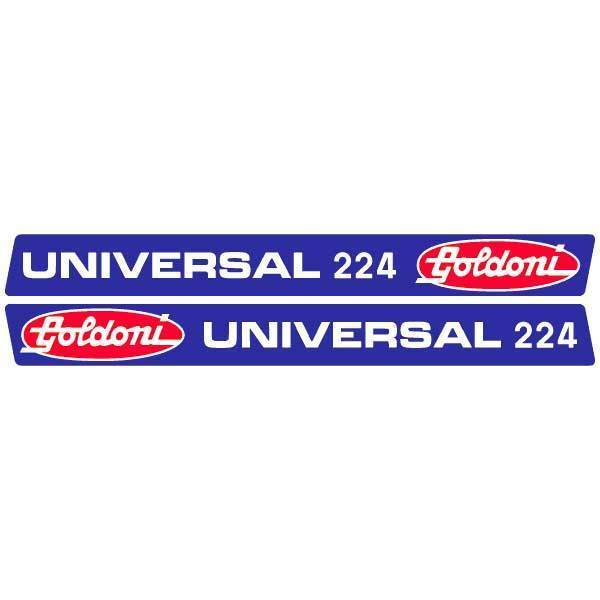 Goldoni Universal 224 tractor decal aufkleber adesivo sticker set