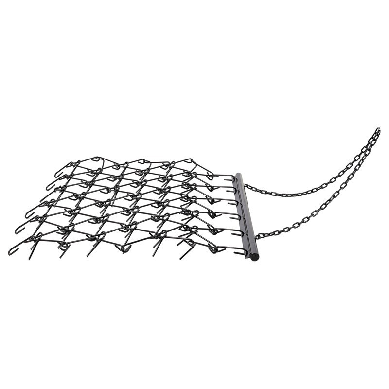 5 x 4.5 FT Heavy-Duty Steel Drag Harrow for ATV UTVs Lawn Tractors Leveling