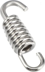 Universal 43mm 1.69″ Stainless Steel Exhaust Pipe Spring Hook for Motorcycles, 2
