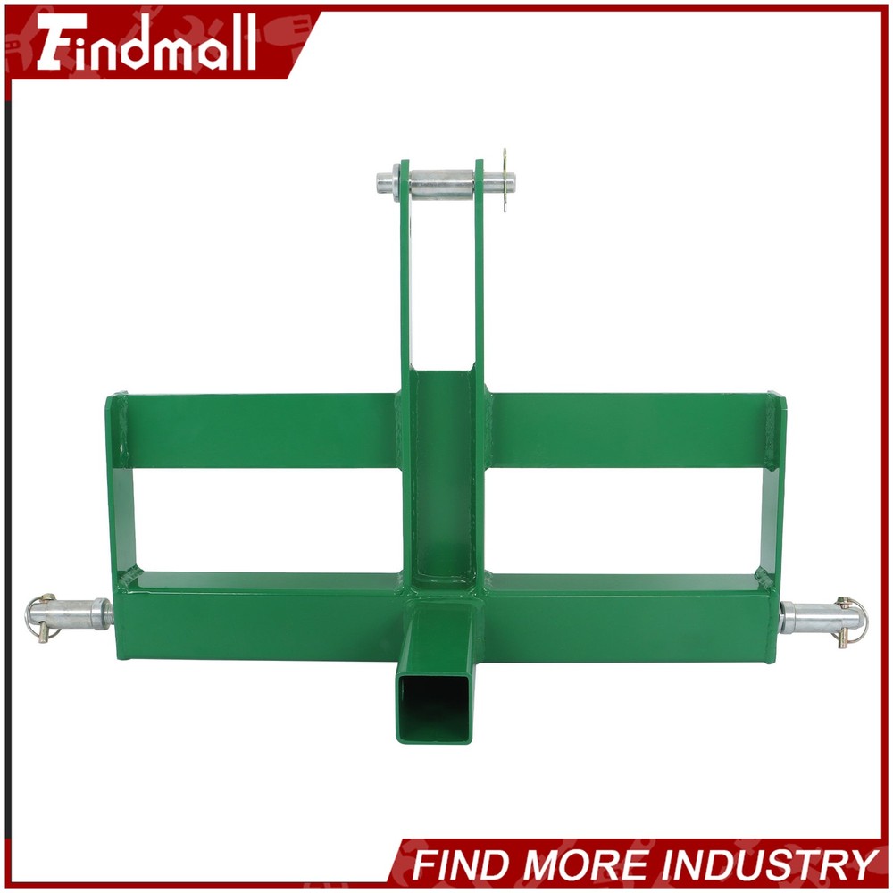 Findmall 3 Point Hitch Receiver W/Suitcase Weight Brackets for CAT 1 Tractor NEW