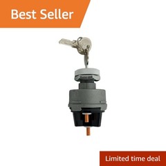 APSMOTIV 4-Position Ignition Key Switch 12V 30A Tractor