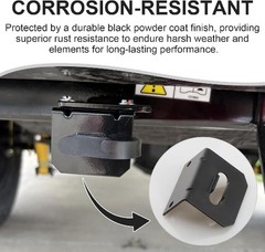 Universal Trailer Mounting Bracket for Vehicle-Side Wiring Harness, Compatible w