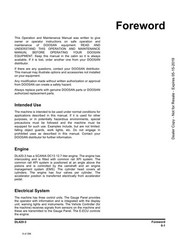 Doosan DL420-3 Wheel Loader Operators Maintenance Manual SN 10001-Up