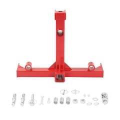 3 Pt Gooseneck Ball Hitch Adapter 2″ Receiver Trailer Drawbar For Cat1 tractors