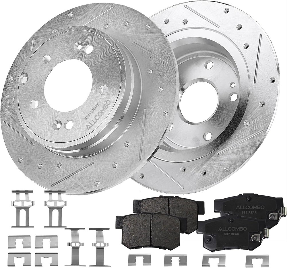 10.24″ Rear Brake Kit for 2003 2004 2005 2006 2007 Honda Accord