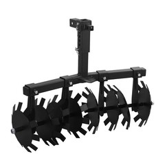 32″ Cut Width ATV/UTV Disc Plow Harrow With 2″ Receiver Hitch Heavy Duty Attach