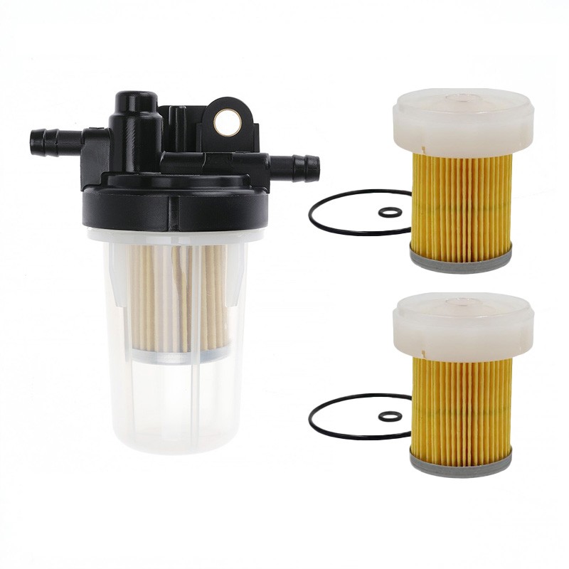 Fuel Filter Assembly 6A320-58862 & 2pcs Filter 6A320-58830 For Kubota B-Series