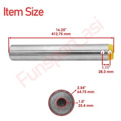 65mm Excavator Bucket Pin Fits Caterpillar E110B E120B 311 311B 311C 312 312B US