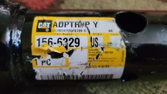 CAT 156-6329 Auger Bit Adapter Round male to Hex female