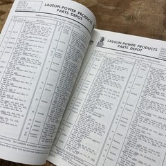 VINTAGE Tecumseh Engine Owners Manual LAUSON POWER PRODUCT PARTS DEPOT CARB PART