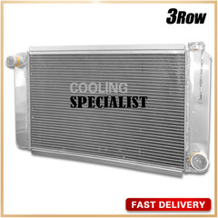 Full Aluminum Race Pro Radiator Fit 28 x 16 Chevy / GM 3-Row High-Performance