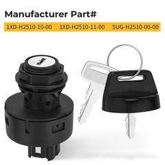 M MATI Ignition Key Switch for Yamaha Rhino 450 660 700 2004-2013 Wolverine 1…