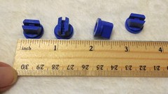 4 Sprayer Parts Flat Nozzle 80 Deg 03RS Valley Industries Liquid CSK