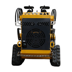 Mini Skid Steer Loader 24HP 3-Pumps Engine Tracked w/ Grapple Attachments Stock