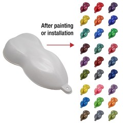 LAUCO Car Painting Additives Speed Shapes Display, Plastic Car Model for Window
