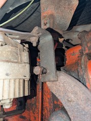 Allis Chalmers B C RC Tractor 12V Alternator And Brackets Complete