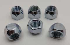 Ford Tractor Wheel Lug Nut 1/2-20 Nuts 6 Pack N NAA 2N 9N 8N 600 601 801 861 900