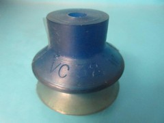 VACOON VACUUM SUCTION CUPS BLUE VINYL VC-32 W 1.75 OD 1.69 H .67 STEM 2 BELLOWS