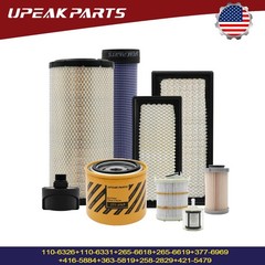 1set -1000 Hours Filter Kit ,for Caterpillar 259D 279D 279D3 289D 299D 299D