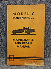 OEM Factory LeTourneau Model C Tournapull Scraper Maintenance & Repair Manual