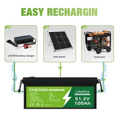 300Ah 12V LiFePO4 Lithium Battery 3840Wh Built-in BMS Deep Cycle Marine RV Solar