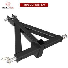 3Pt 2″ Drawbar Adapte Trailer Hitch Tow Drawbar For Category 1 Tractor 3 Point