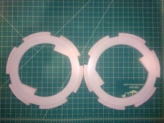 SET OF TWO Ford 309 Planter Seed Plate Custom LARGE Pumpkin – 6 Cell