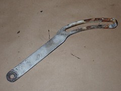 Mitsubishi S4S Marine Diesel Engine Alternator Bracket OEM Take Off !