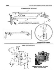 SERVICE PARTS MANUAL FITS 1987-1992 TROY BILT PONY ROTO TILLER