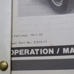GENERAL HYDRAULIC POWER UNIT 300 Operation Maintenance Manual HPU Guide book