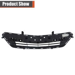 Lower Front Grille with Holes Silvery Black Replacement Volt Premier 2016-2019